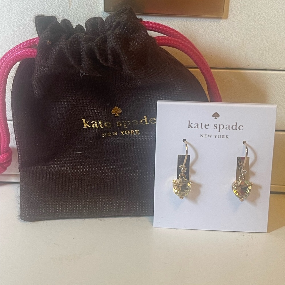 Kate Spade Dangle Crystal Earrings